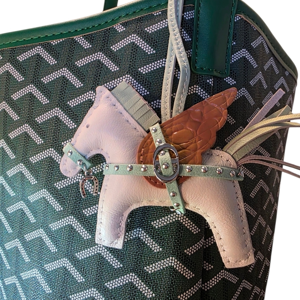 SALE!! Designer Inspired Architectural Hobo Bag with Separate Zipper Pouch NWOT - Picture 4 of 5